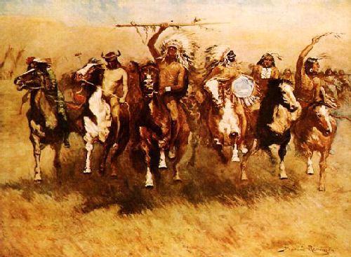 Frederick Remington Victory Dance oil painting image